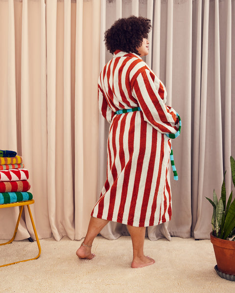 Dusen Dusen Striped Bathrobe – MoMA Design Store